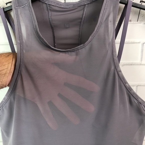 Lululemon Mesh Top Size 6 - Picture 3 of 7